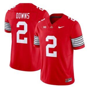 Mens Youths Womens Caleb Downs Vapor Jersey Scarlet Stitched
